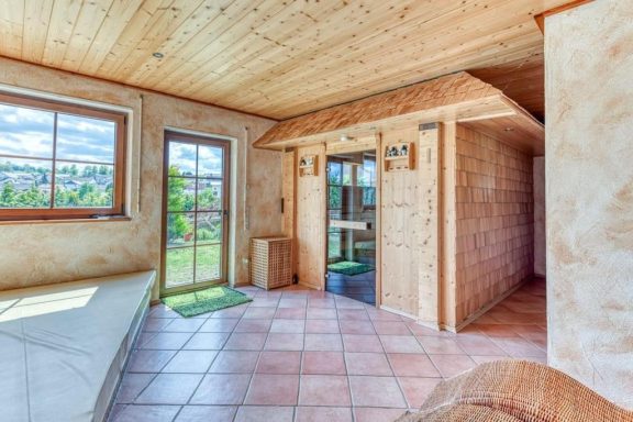 Apartment mit privater Sauna