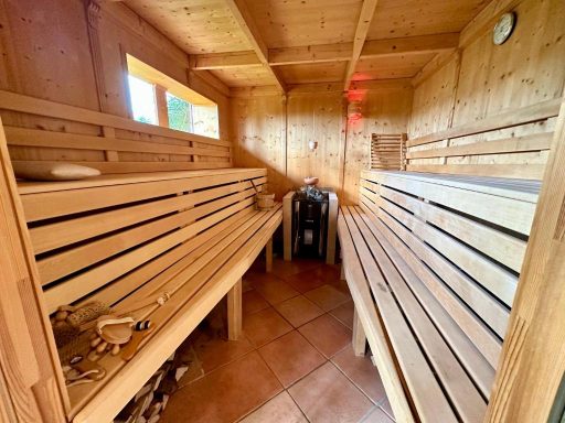 Apartment mit privater Sauna